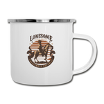 Lone Banner Camper Mug - white